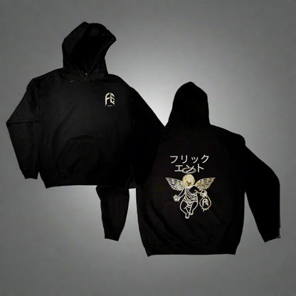 Baby Angel Black Street Hoodie