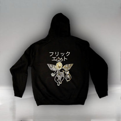 Baby Angel Black Street Hoodie